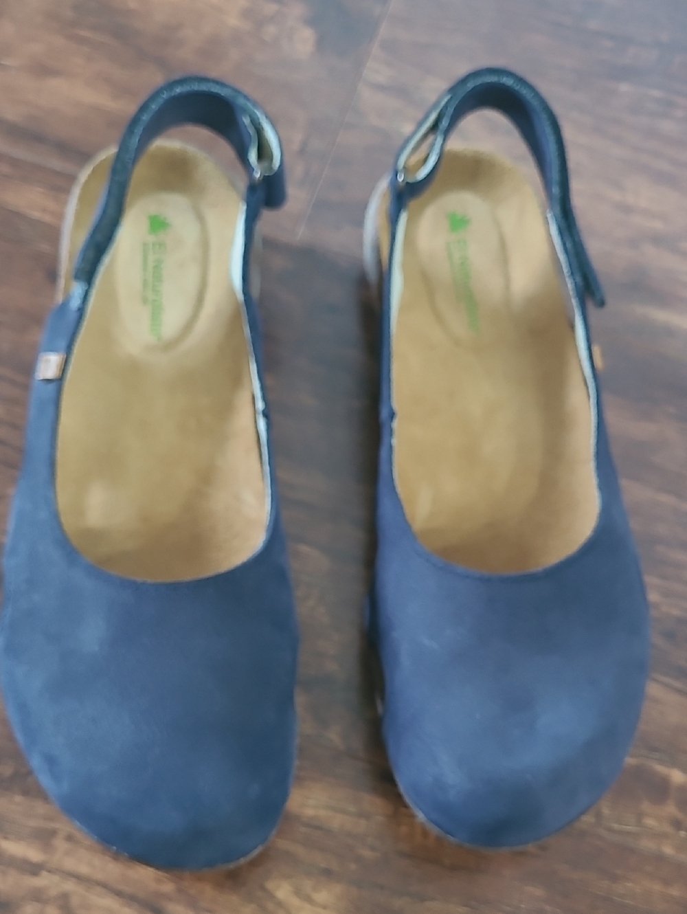 El Naturalista Womens Stella N5200 Slingback Sandal Shoes Leather Size 10